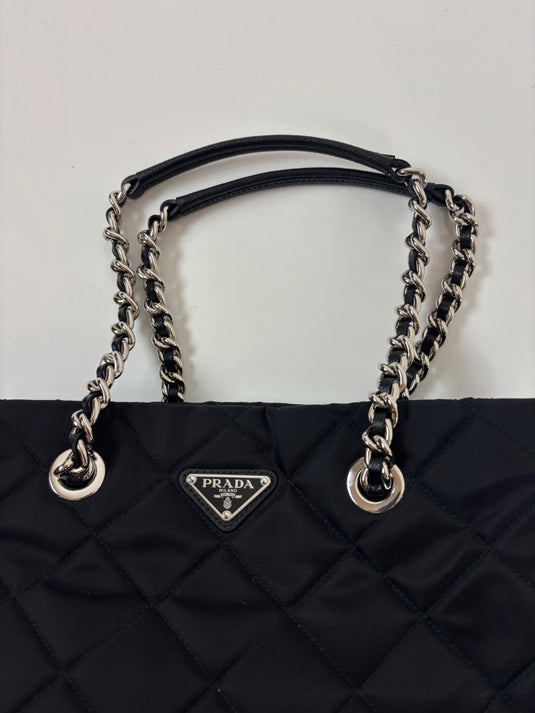 Prada Quilted Handbag, One Size
