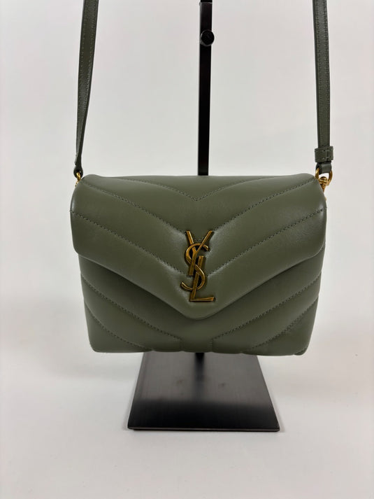Yves Saint Laurent Quilted Handbag, One Size