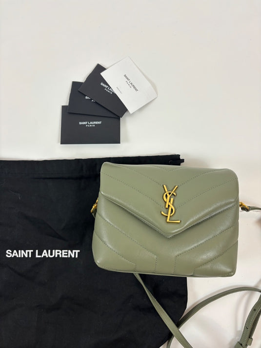 Yves Saint Laurent Quilted Handbag, One Size
