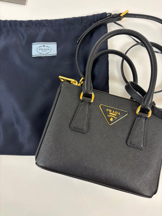 Prada Galleria Handbag, One Size