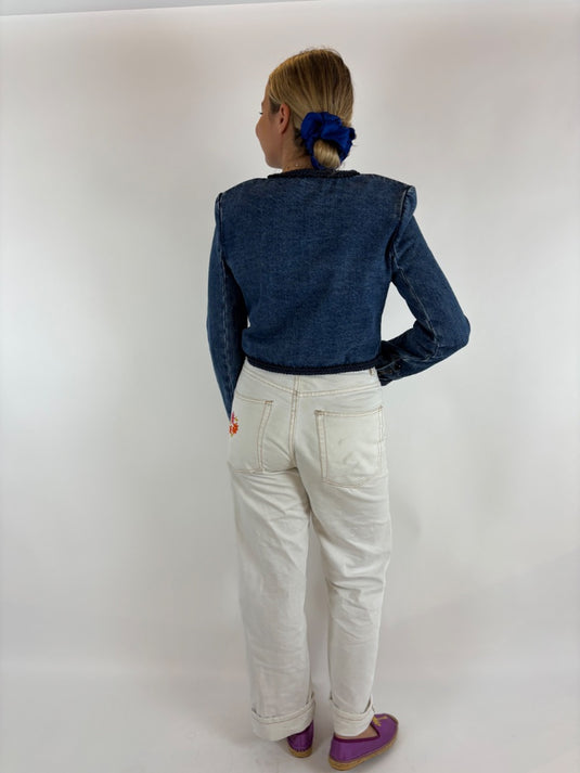 Self Portrait Denim Jacket, 10