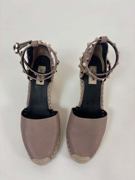 Valentino Rockstud Leather Heels, 38