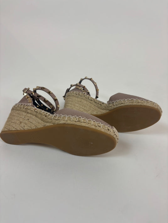 Valentino Rockstud Leather Heels, 38