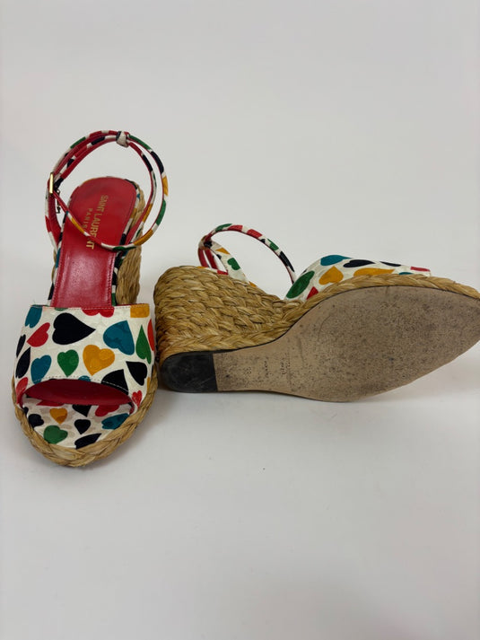 Saint Laurent Heart Heels, 38