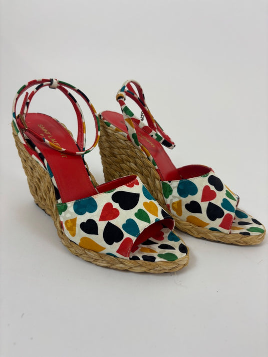 Saint Laurent Heart Heels, 38