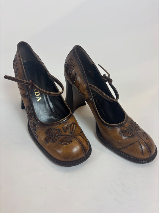 Prada Mary Jane Heels, 40