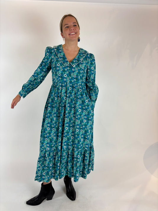 Pink City Prints Dress, 8