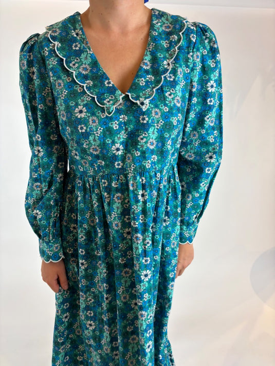 Pink City Prints Dress, 8