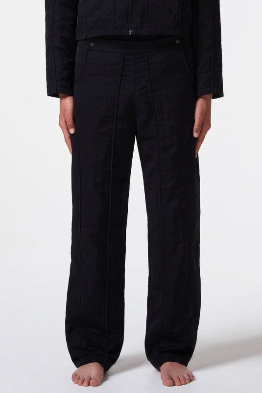 Sila Black Trousers, Size M