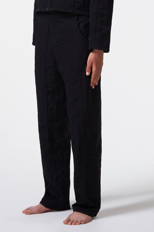 Sila Black Trousers, Size M