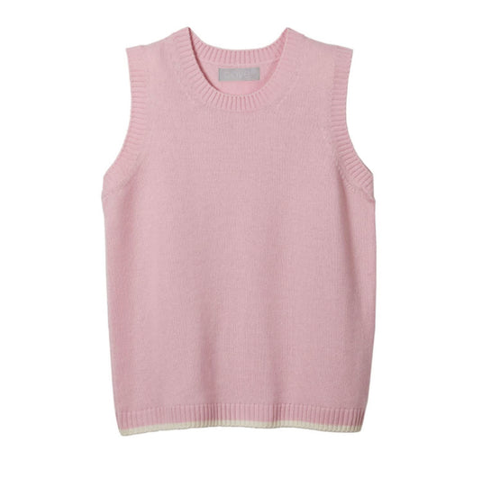 Pink Cashmere Vest, Size S