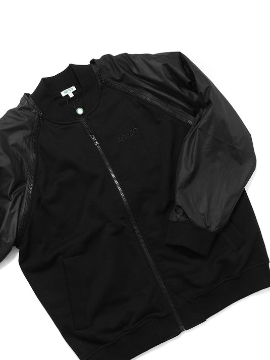 Black Track Jacket, Size M