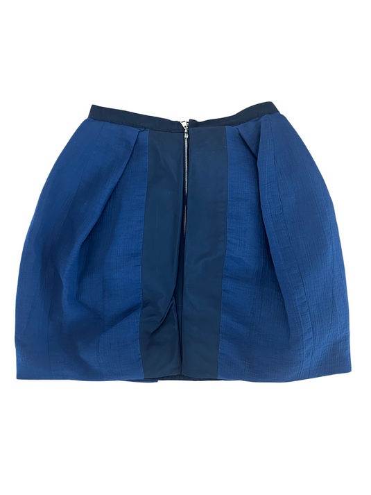 Navy Balloon Skirt, Size 8