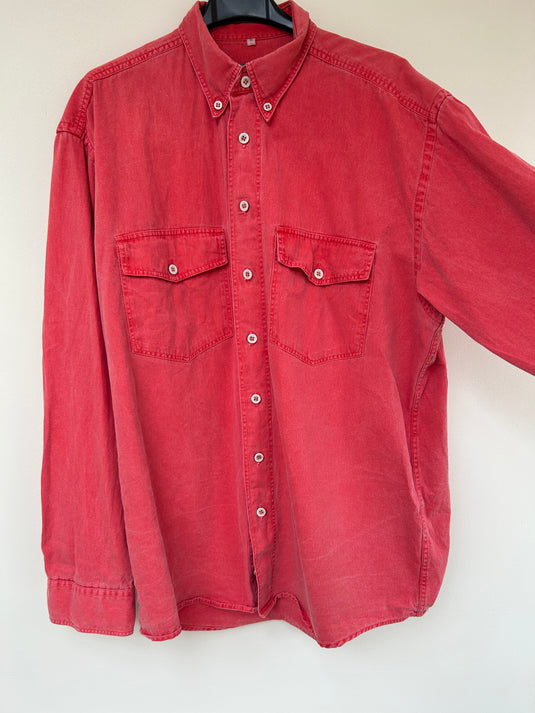 Faded Red Shirt, Size M