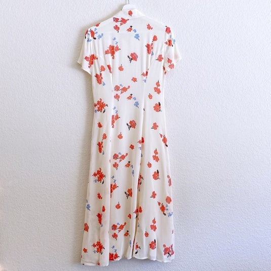 Maxi Floral Dress, Size 4