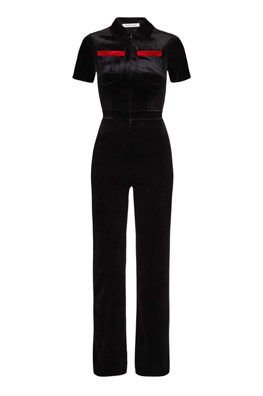 The Kernel Velvet Jumpsuit, Size L